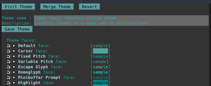 create theme screenshot