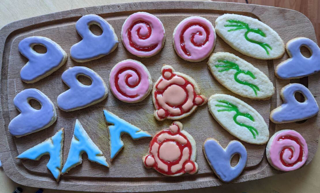 Colorful Linux Cookies