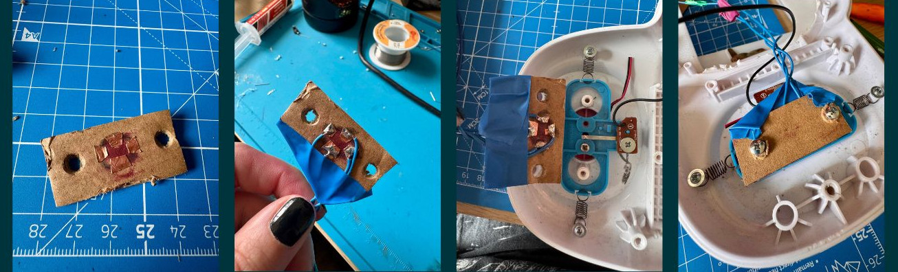 Cardboard and tape, or an engineer's best friends