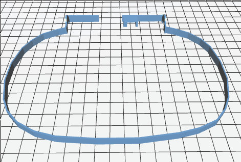 a screenshot of the STL for the middle part